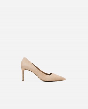 Tacones Flattered Charlie Gamuza Zapatos Marrom | MXDYB74076