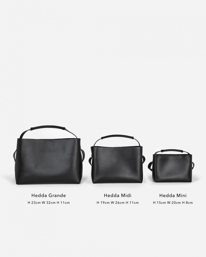 Bolsas Flattered Hedda Mini Handbag Cuero Accessories Negros | MXJZR72336