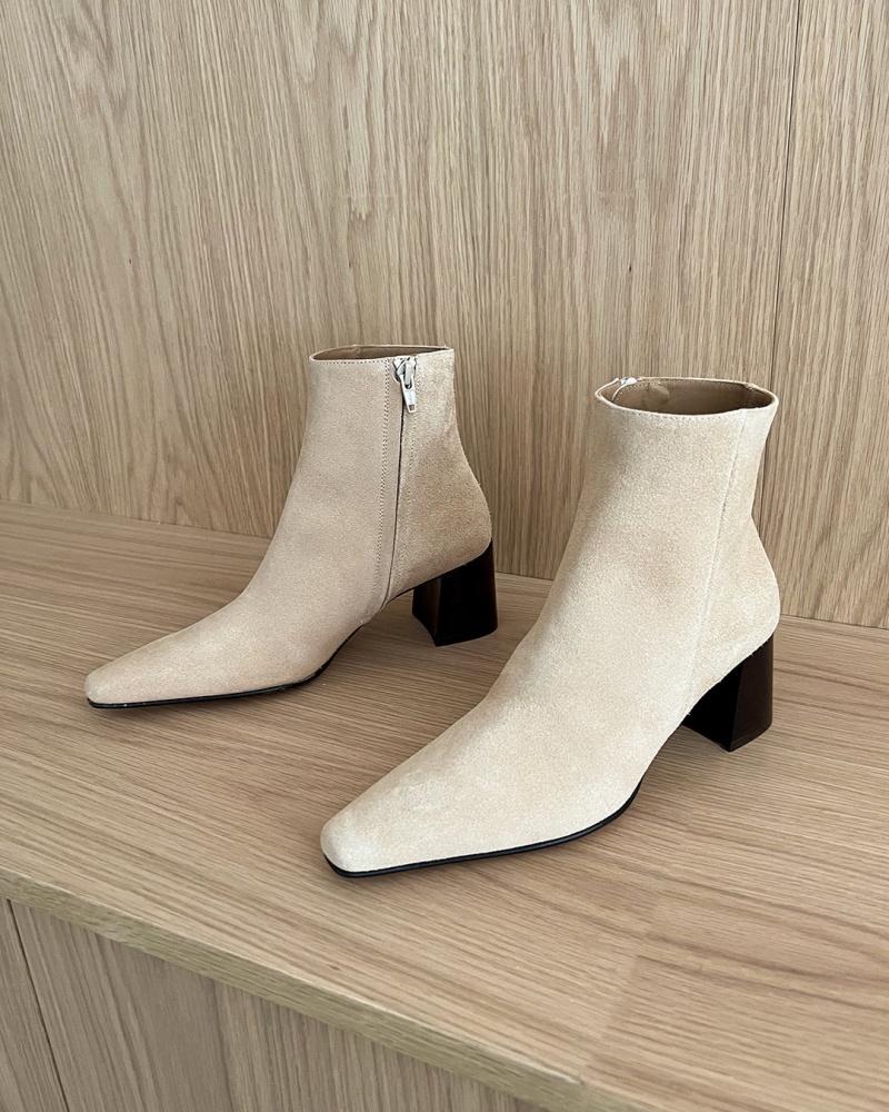 Botas Flattered Riley Gamuza Zapatos Marrom | MXNZX39854