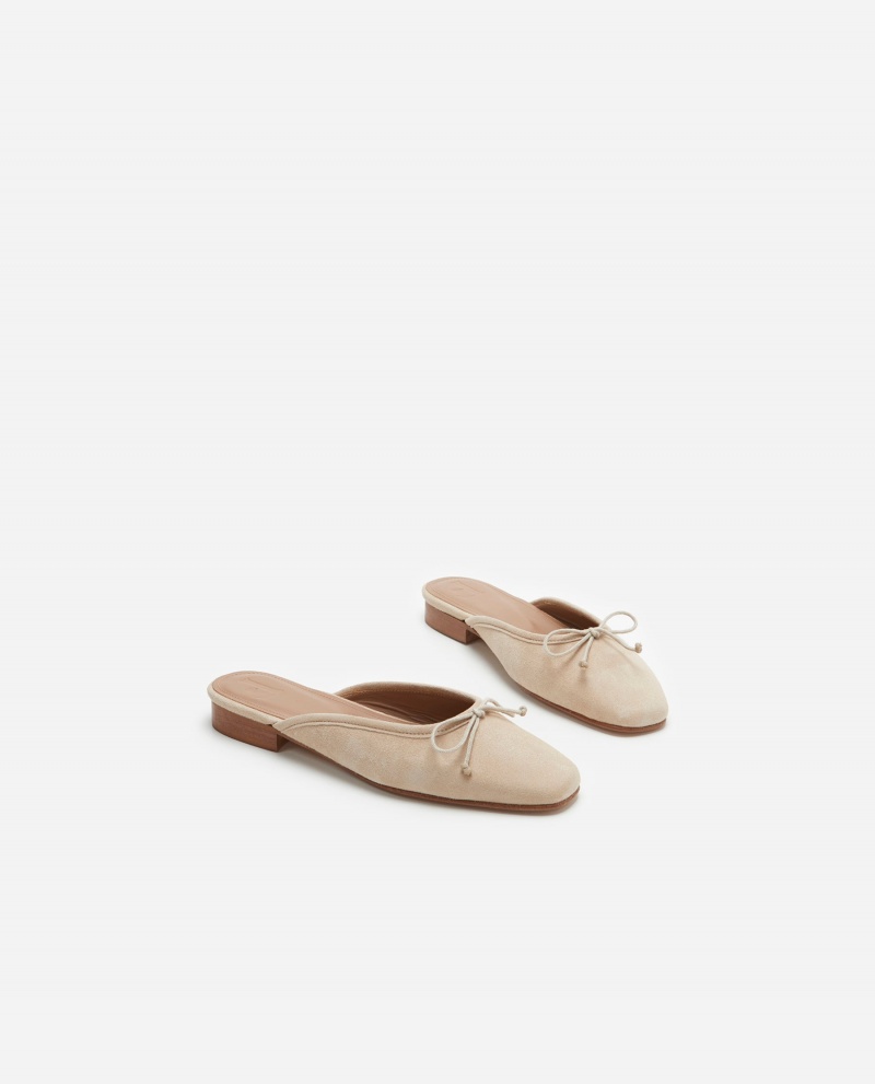 Sandalias Flattered Malva Gamuza Zapatos Marrom | MXDYB24009