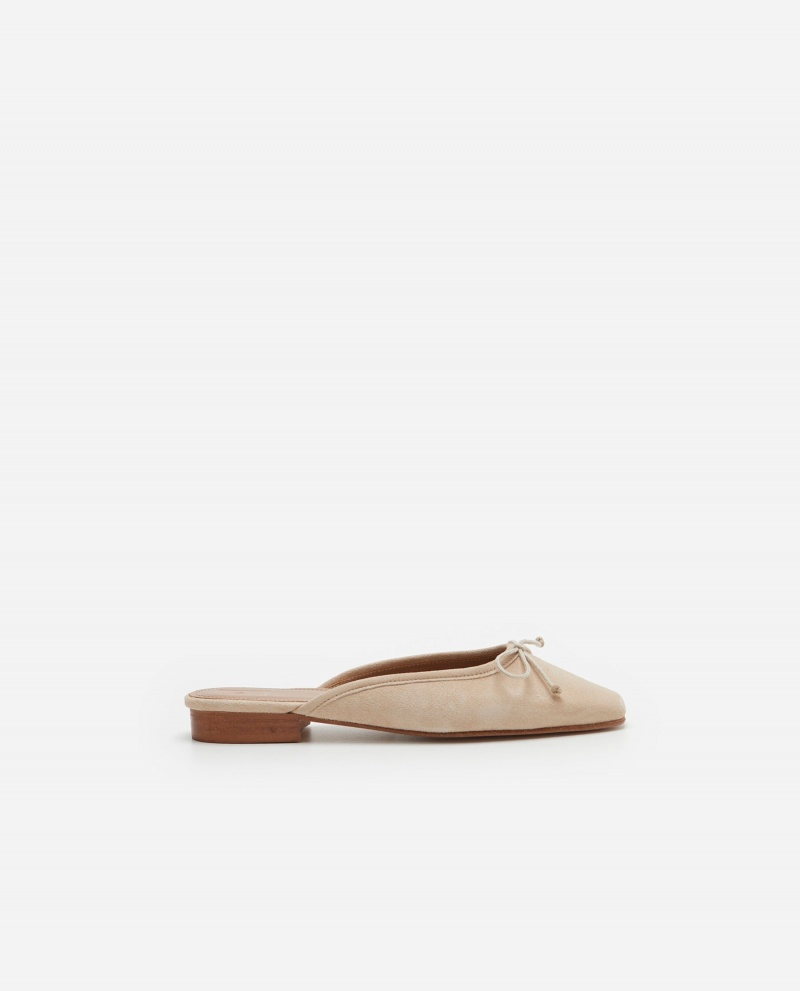 Sandalias Flattered Malva Gamuza Zapatos Marrom | MXDYB24009